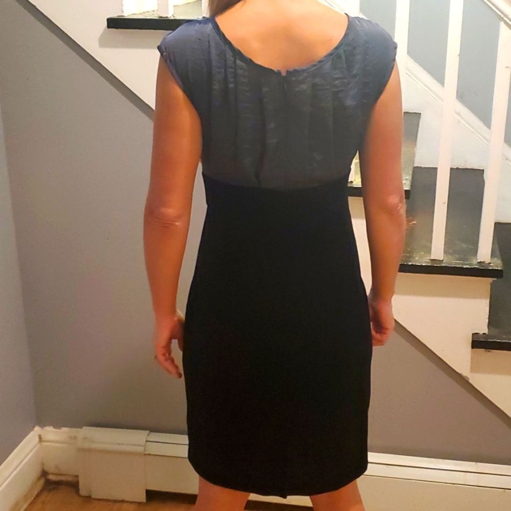 Vintage Y2K AB Studio Velvet Cocktail Mini Dress Size 6